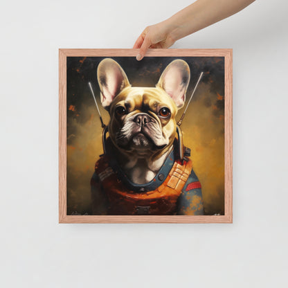 Captivating Frenchie Framed Poster - Essential Dog Lover's Wall Art