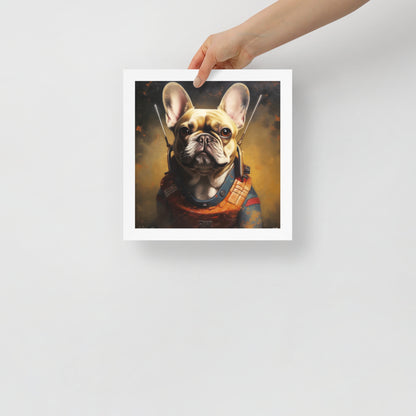 Captivating Frenchie Framed Poster - Essential Dog Lover's Wall Art