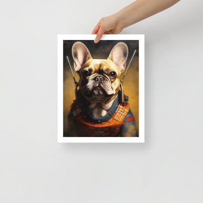 Captivating Frenchie Framed Poster - Essential Dog Lover's Wall Art