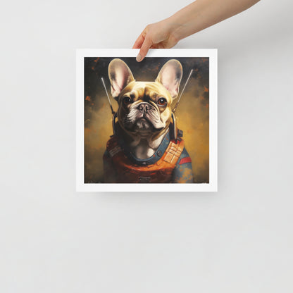 Captivating Frenchie Framed Poster - Essential Dog Lover's Wall Art