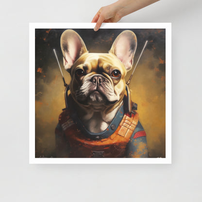 Captivating Frenchie Framed Poster - Essential Dog Lover's Wall Art