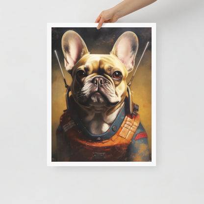 Captivating Frenchie Framed Poster - Essential Dog Lover's Wall Art