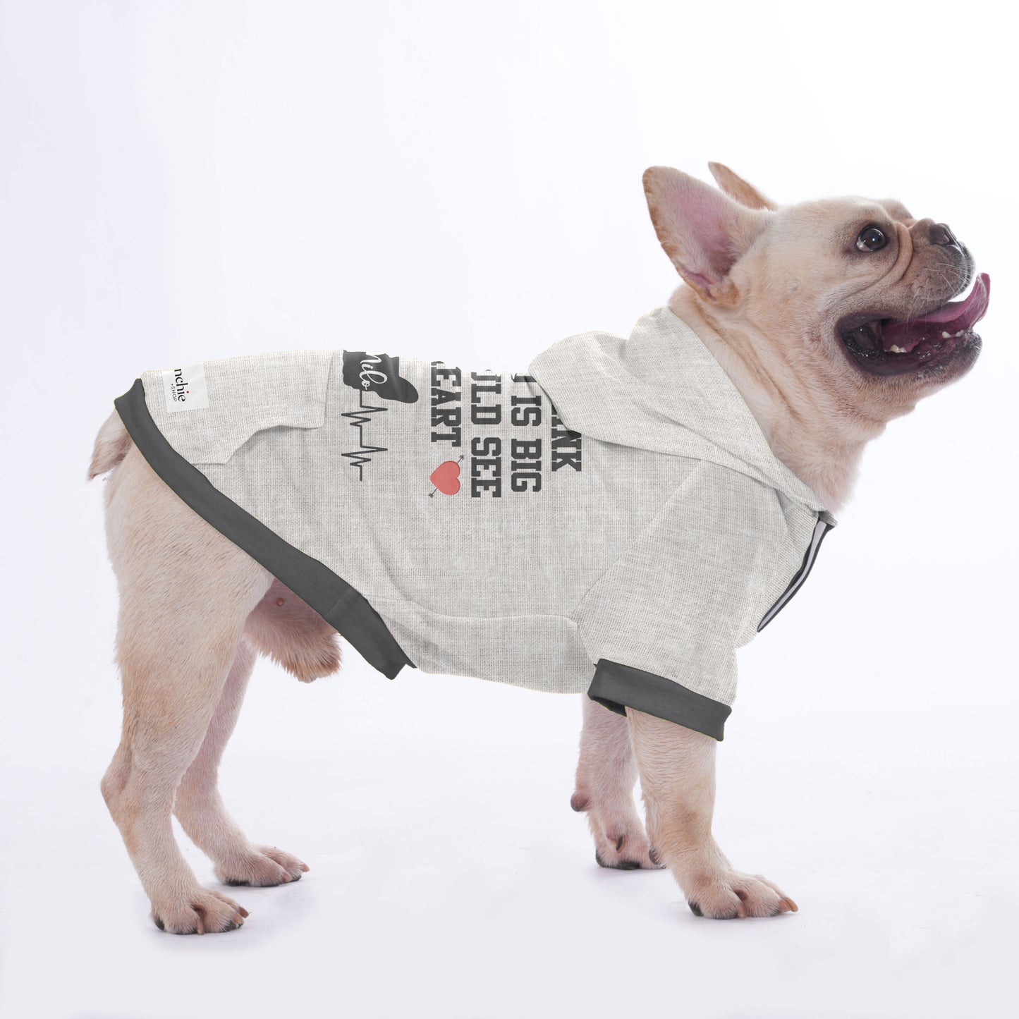 Custom French Bulldog Hoodies Featuring Your Frenchie's Name  | Frenchie Shop Original