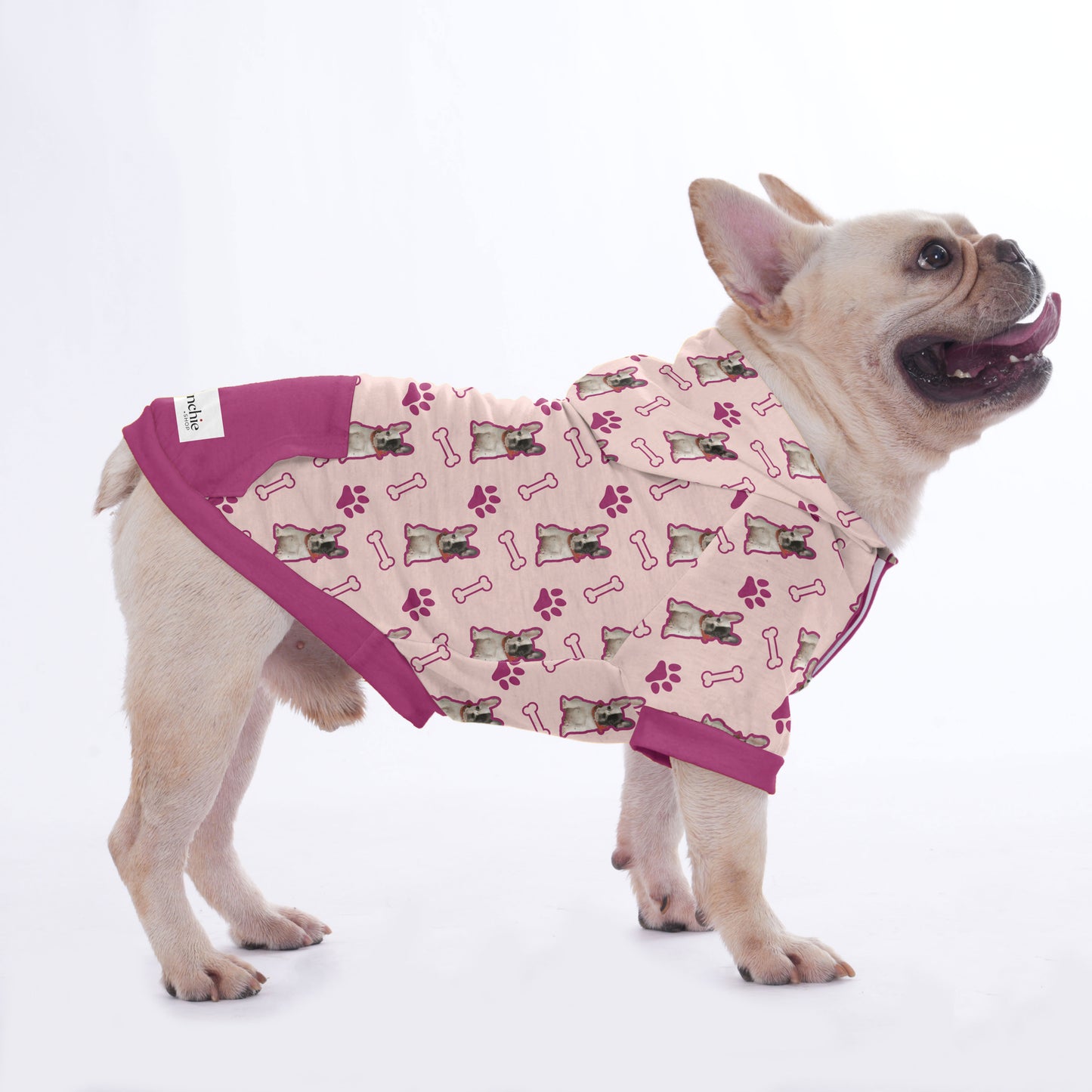 Customized French Bulldog Hoodies with Your Dog’s Image | Frenchie Shop Original