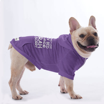 Custom Hoodies for French Bulldogs with the Owner's Name  | Frenchie Shop Original