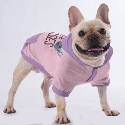 I Give Free Kisses - Hoodies for French Bulldog  | Frenchie Shop Original