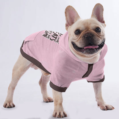 Feed me treats and call me handsome - Hoodies for French Bulldog  | Frenchie Shop Original