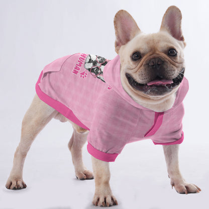 I'm with the Human - Hoodies for French Bulldog  | Frenchie Shop Original