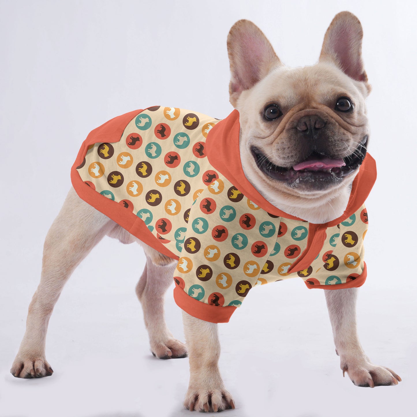 Charcoal - Hoodies for French Bulldog  | Frenchie Shop Original