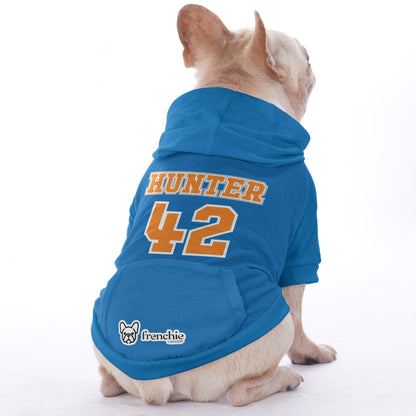 Customizable French Bulldog Hoodies with Your Pet’s Name & Number | Frenchie Shop Original