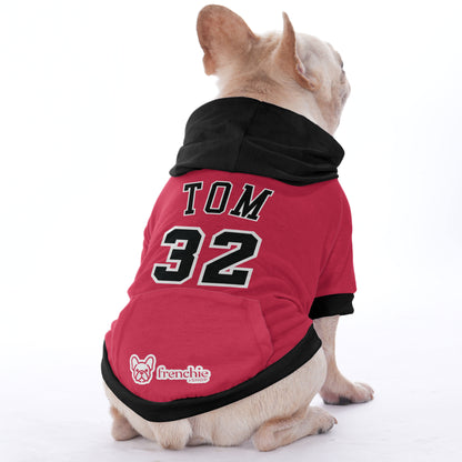 Customizable French Bulldog Hoodies with Your Pet’s Name & Number | Frenchie Shop Original