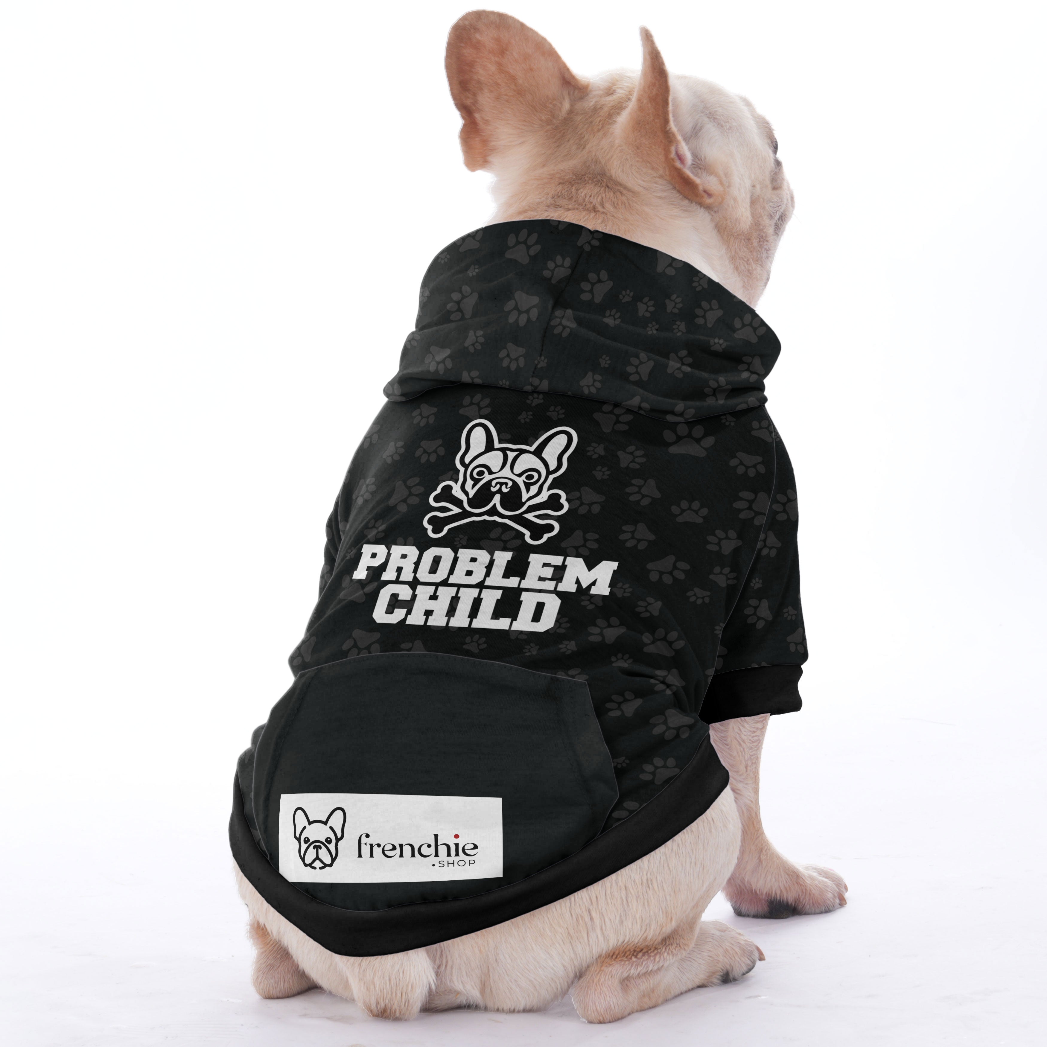 Problem child dog hoodie hotsell
