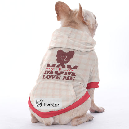 Custom French Bulldog Hoodies Featuring Your Dog's Name and Yours  | Frenchie Shop Original