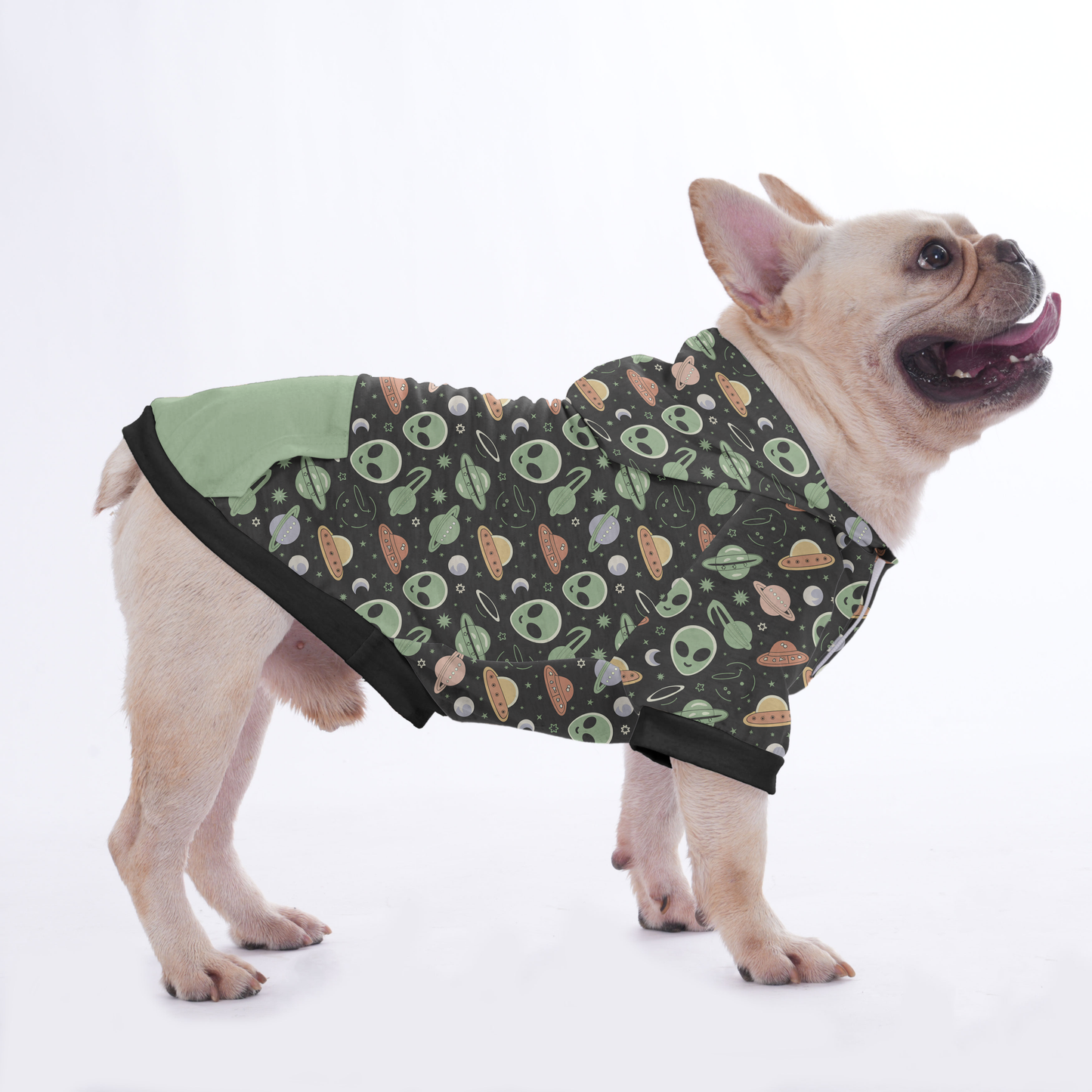 The Alien - Hoodies for French Bulldog  | Frenchie Shop Original