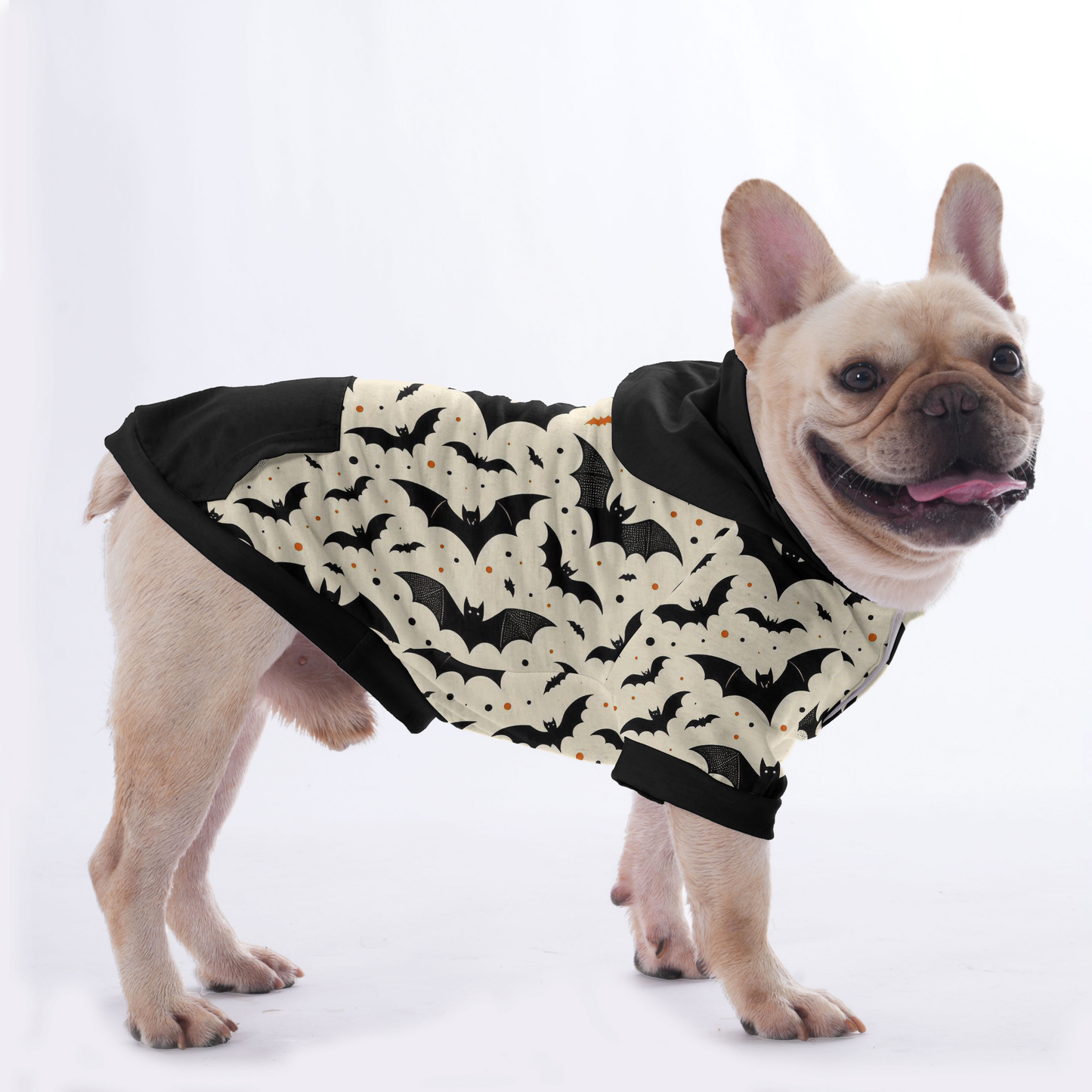 The Bat - Halloween Hoodies for French Bulldog  | Frenchie Shop Original