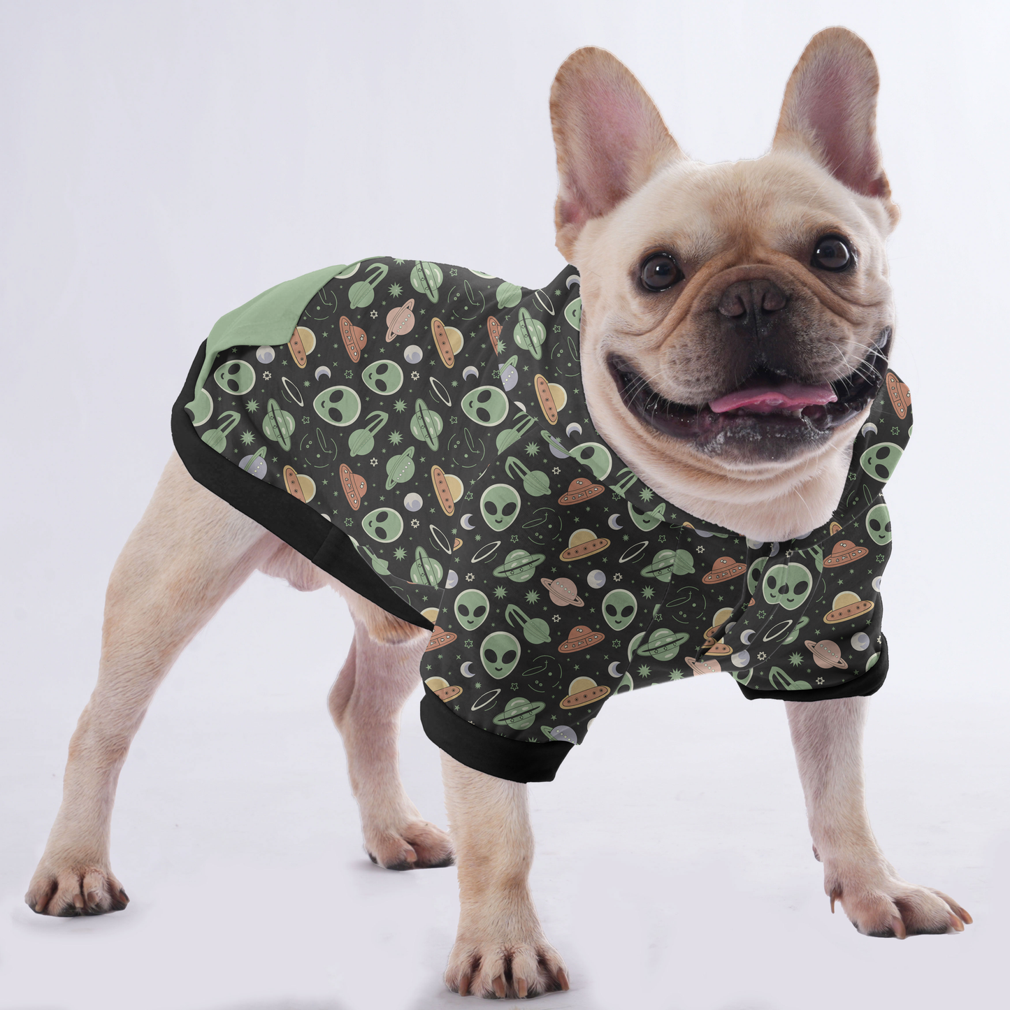 The Alien - Hoodies for French Bulldog  | Frenchie Shop Original