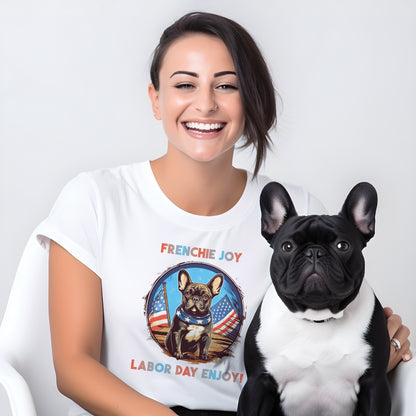 Lively Labor Day Bulldog Tee - Unisex T-Shirt