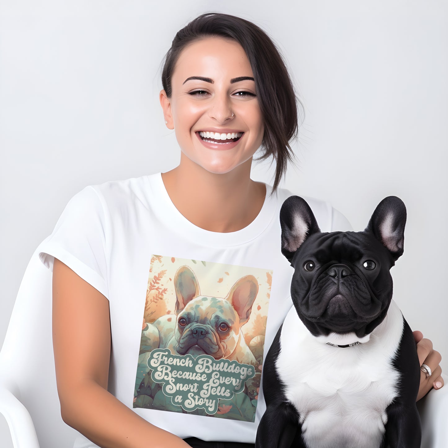 French Bulldog's snort - Unisex T-Shirt