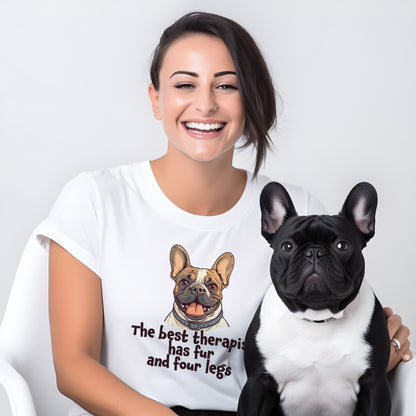 Stylish Frenchie Top - Unisex T-Shirt