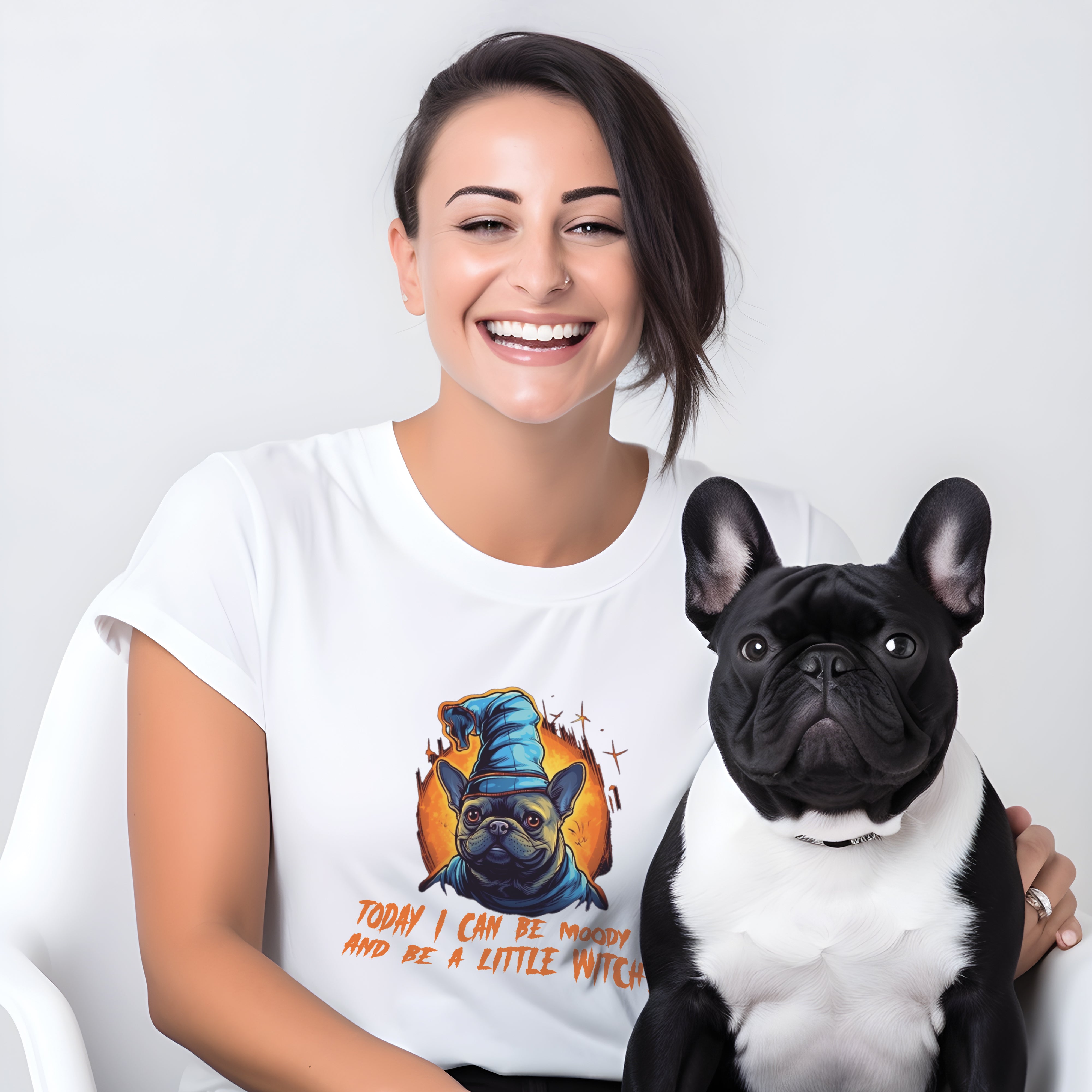 Howl oween Unisex T Shirt frenchie Shop