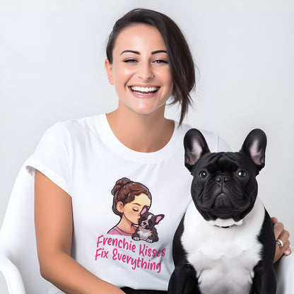 Frenchie Kisses - Unisex T-Shirt