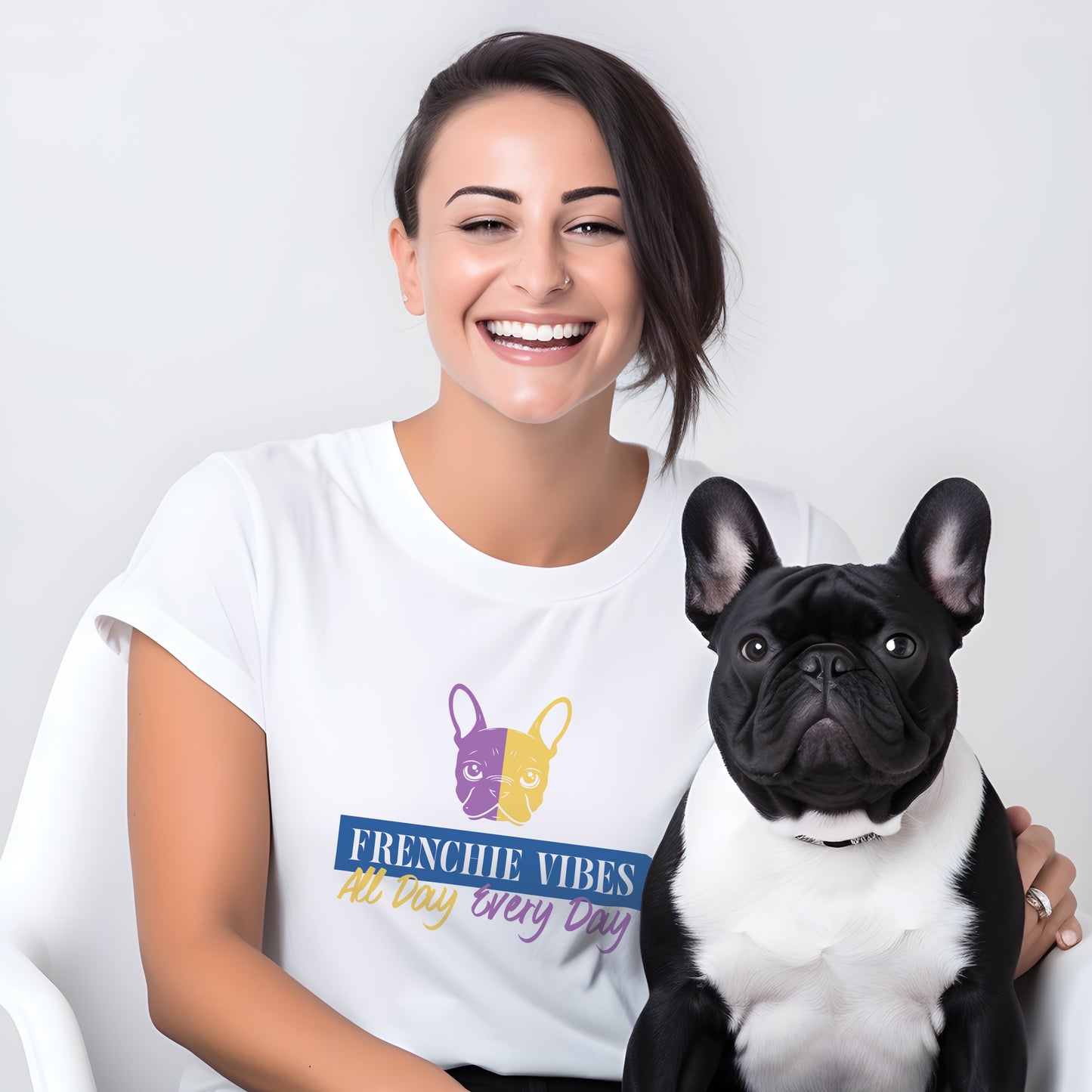 French Bulldog fan - Unisex T-Shirt