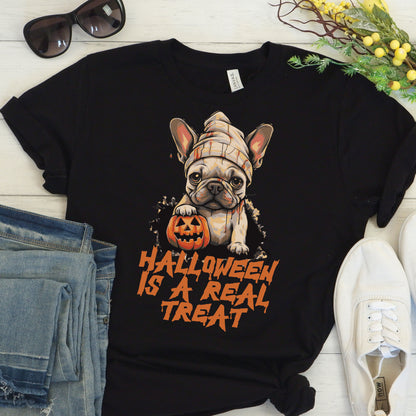 Chic Frenchie Halloween - Unisex T-Shirt