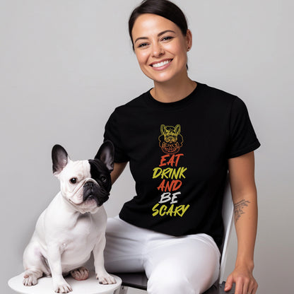 Spooky Frenchie - Unisex T-Shirt