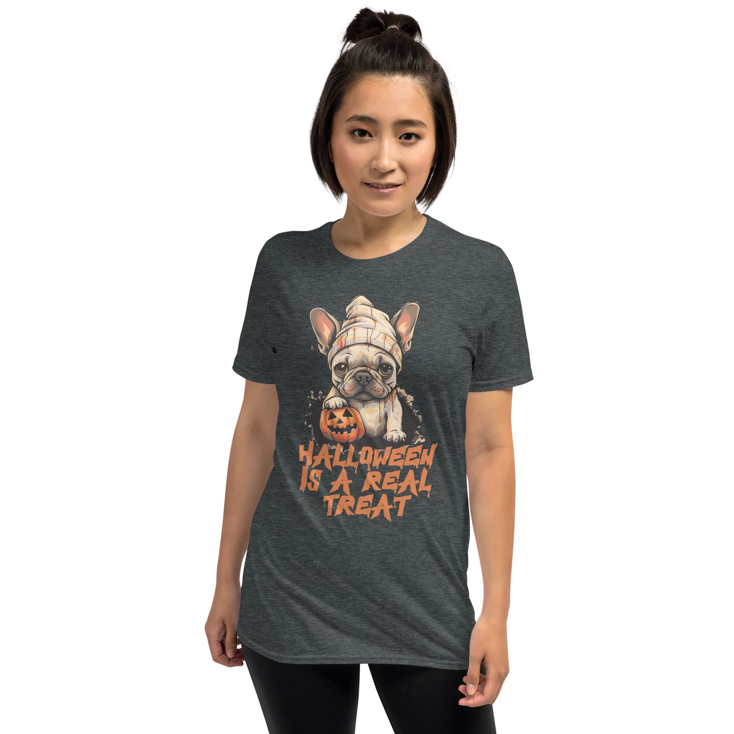 Chic Frenchie Halloween - Unisex T-Shirt