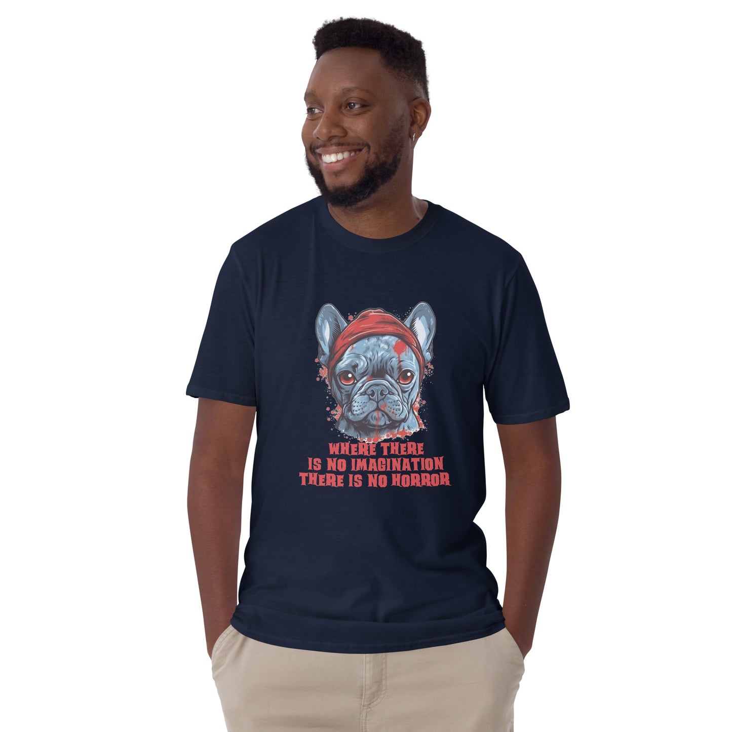 Spooky Frenchie  - Unisex T-Shirt