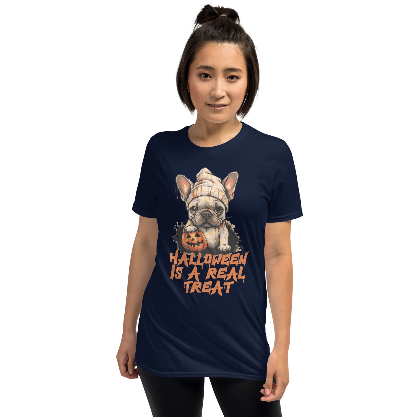 Chic Frenchie Halloween - Unisex T-Shirt