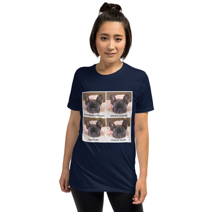 Cute French Bulldog - Unisex T-Shirt