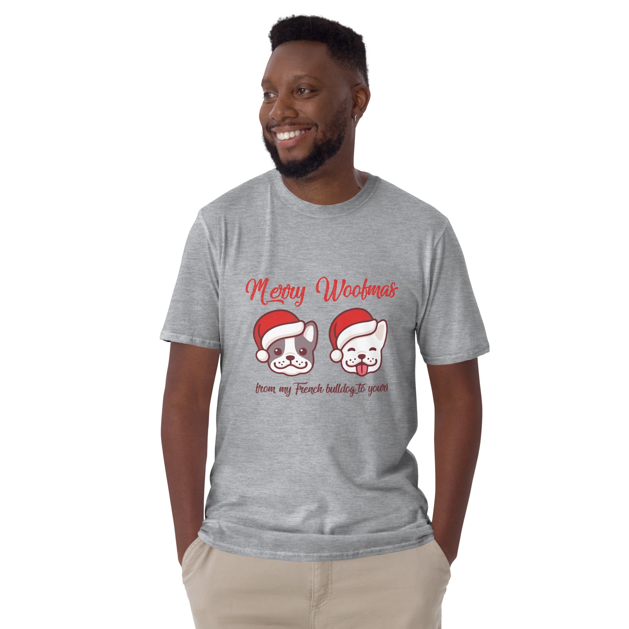 Christmas Duo Unisex T Shirt frenchie Shop