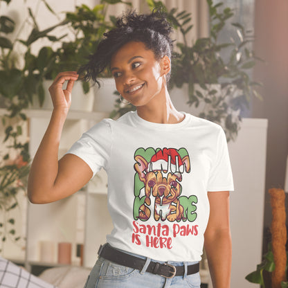 Santa paws - Unisex T-Shirt