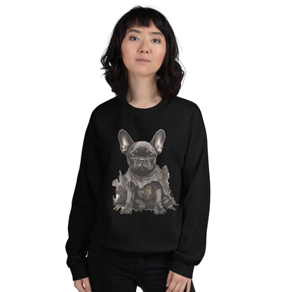 Frenchie Love Unisex Sweatshirt - Trendsetting & Perfect for Dog Enthusiasts