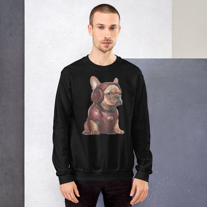 Cozy Frenchie - Unisex Sweatshirt for Dog Lovers