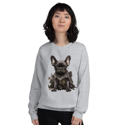 Frenchie Love Unisex Sweatshirt - Trendsetting & Perfect for Dog Enthusiasts