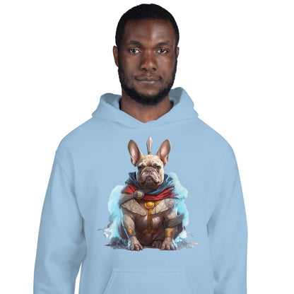 Cozy Frenchie Unisex Hoodie - Perfect for Dog Enthusiasts