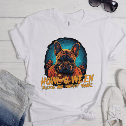 Spooky Frenchie Allure - Unisex T-Shirt