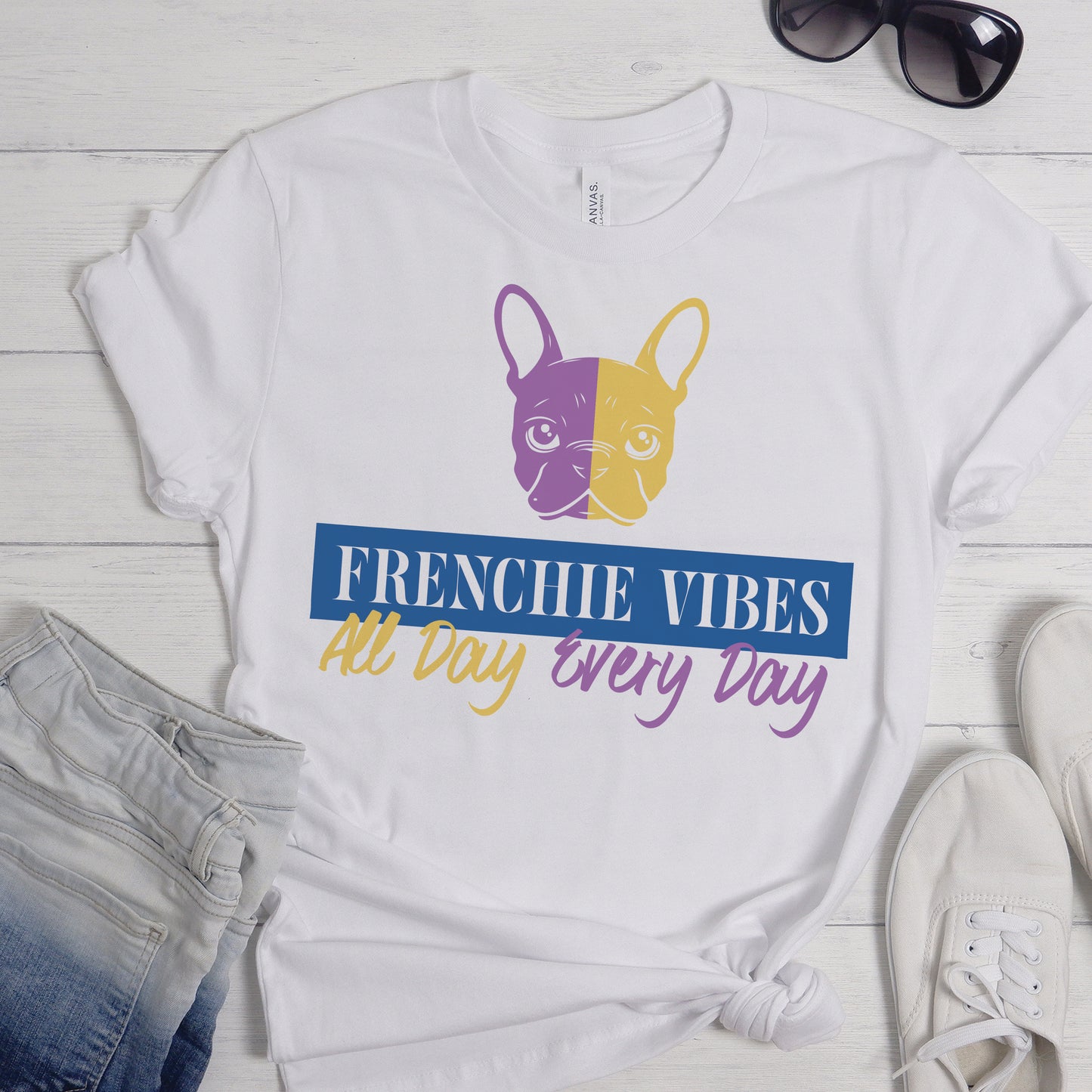 French Bulldog fan - Unisex T-Shirt