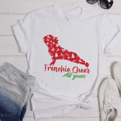 Frenchie  Christmas - Unisex T-Shirt