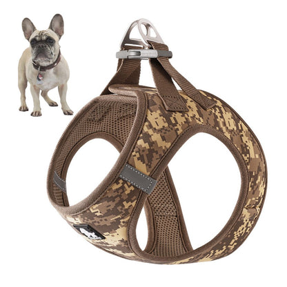 www.frenchie.shop-BloomPup-Frenchie-Floral-Harness-with-Reflective-Straps