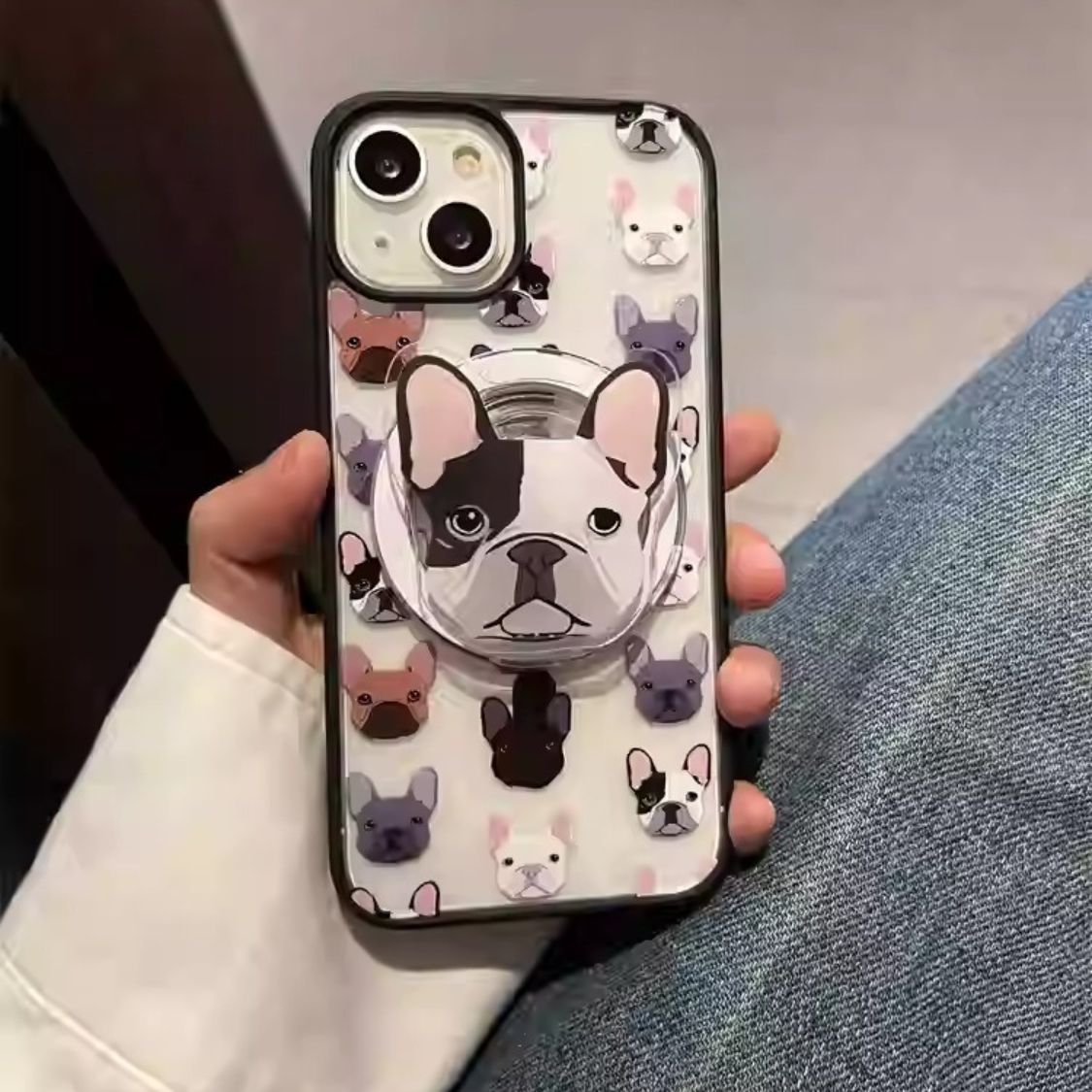 www.frenchie.shop-Charming-French-Bulldog-iPhone-Case 