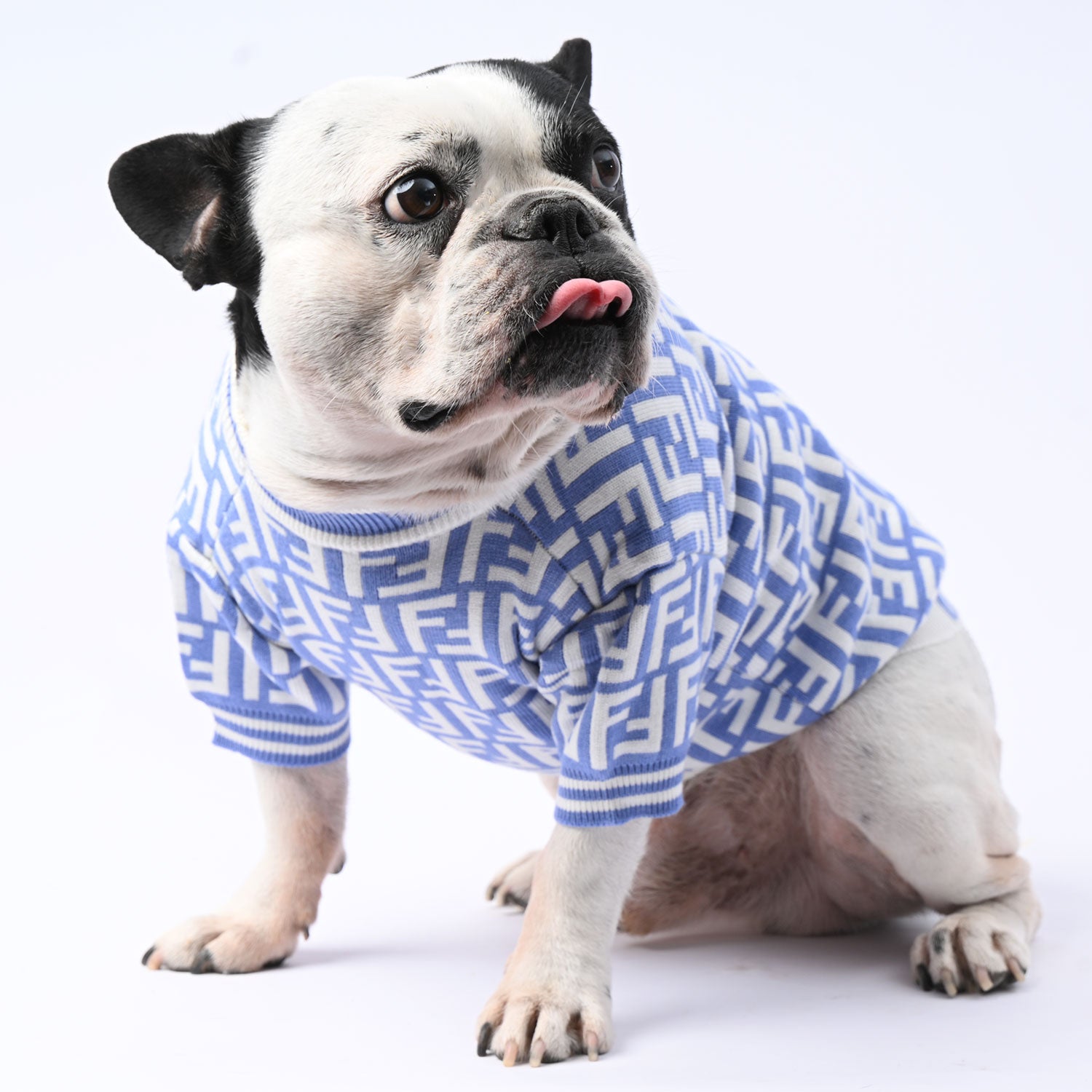 Frenchie Luxury Sweater High Stretch Winter Dog Clothing for Bulldog frenchie Shop