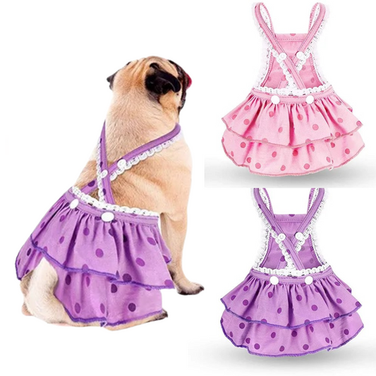 www.frenchie.shop-Frenchie-Menstrual-Panties-Washable-Dot-Print-Diaper