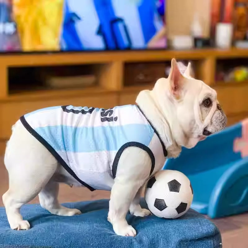 www.frenchie.shop-Frenchie-Sports-Jersey-Lightweight-Breathable-Mesh-Vest-for-Dogs