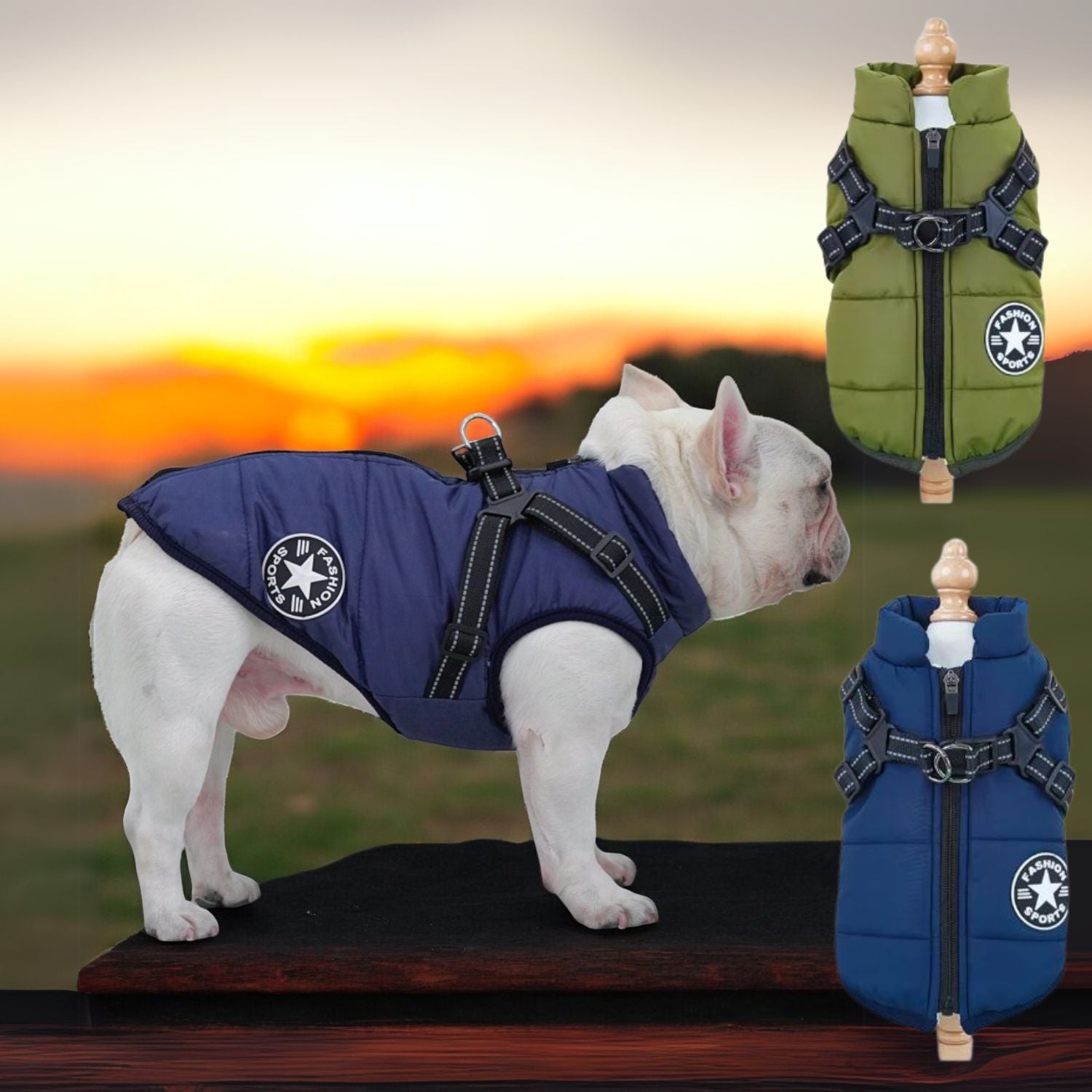 www.frenchie.shop-FrostGuard-Winter-Waterproof-Frenchie-Harness-Jacket