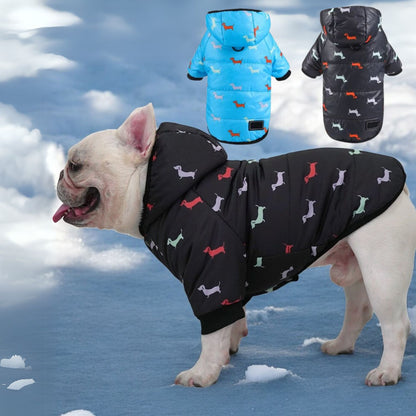 www.frenchie.shop-Luxurious-Hooded-Frenchie-Coat