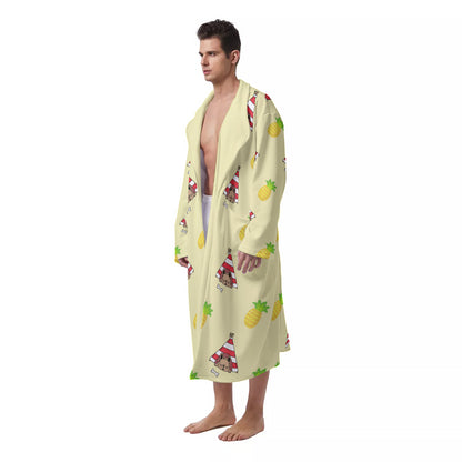 BRUCE - Bathrobe for Men - Frenchie Bulldog Shop