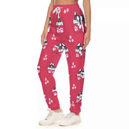 EVIE - Women's Casual Pants - Frenchie Bulldog Shop